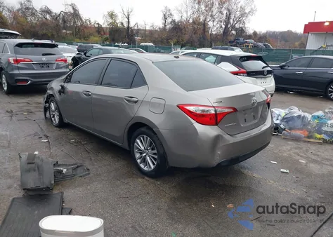 2015 Toyota Corolla Le Premium from USA, damaged, VIN 2T1BURHE7FC423626